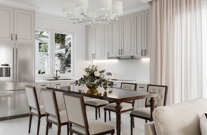 Phong cách nội thất Contry Mỹ