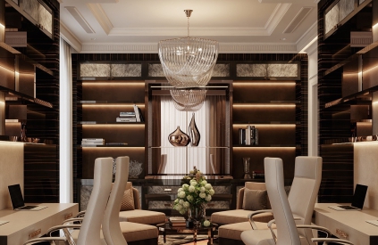 Phòng làm việc Luxury - Villa Anh Đông - Q12